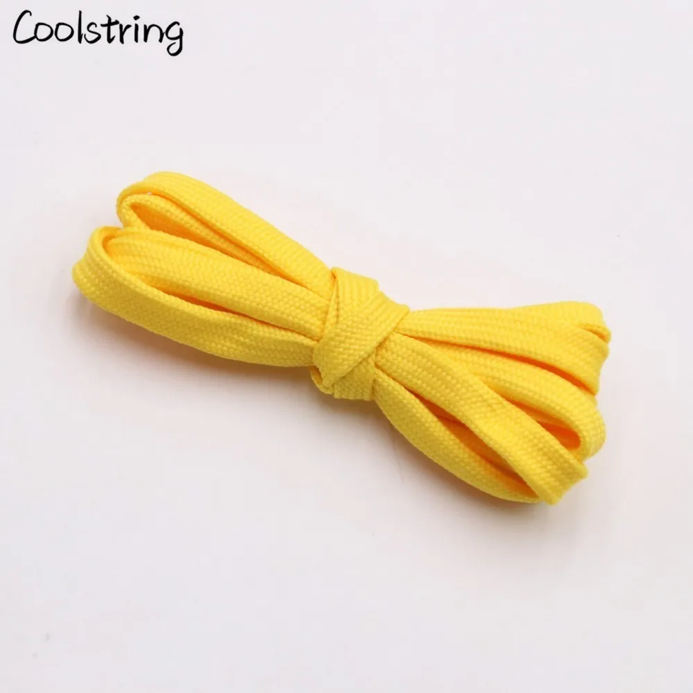 3027 yellow Coolstring/модные уникальные мужские и женские шнурки; Милые популярные простые спортивные туфли на плоской подошве; кружевные шнурки для пожилых Пап; кроссовки - Цвет: 3027 yellow
