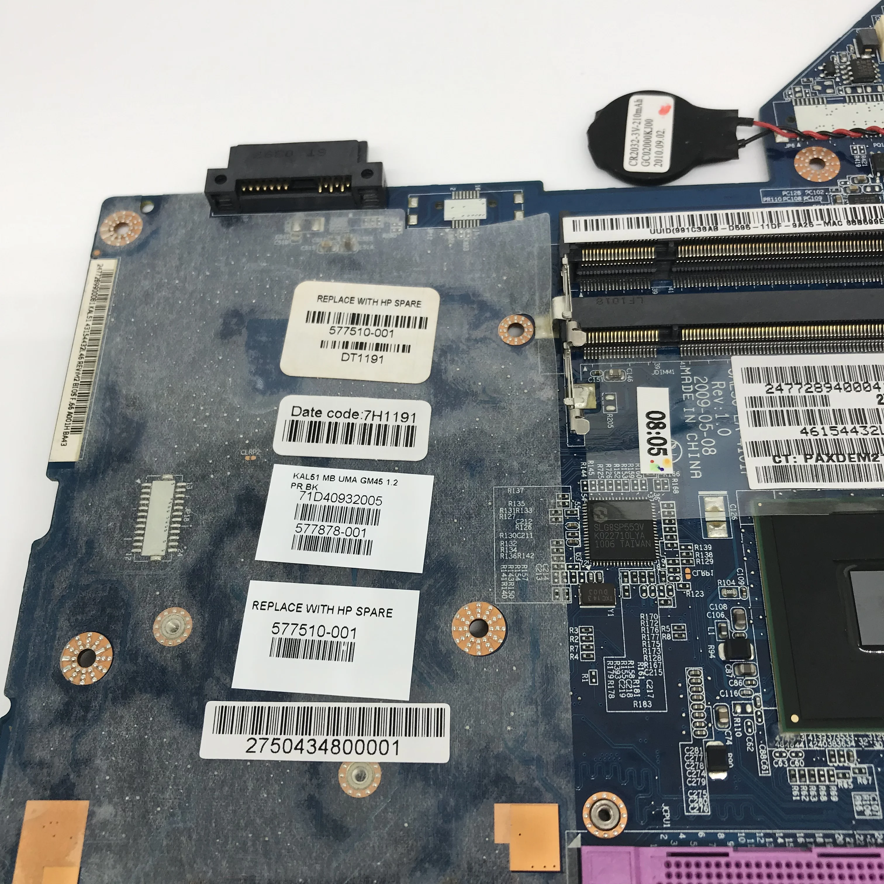 Материнская плата для ноутбука HP Compaq CQ40 JAL50 LA-4103P 590316-001 577512-001 | Компьютеры и офис