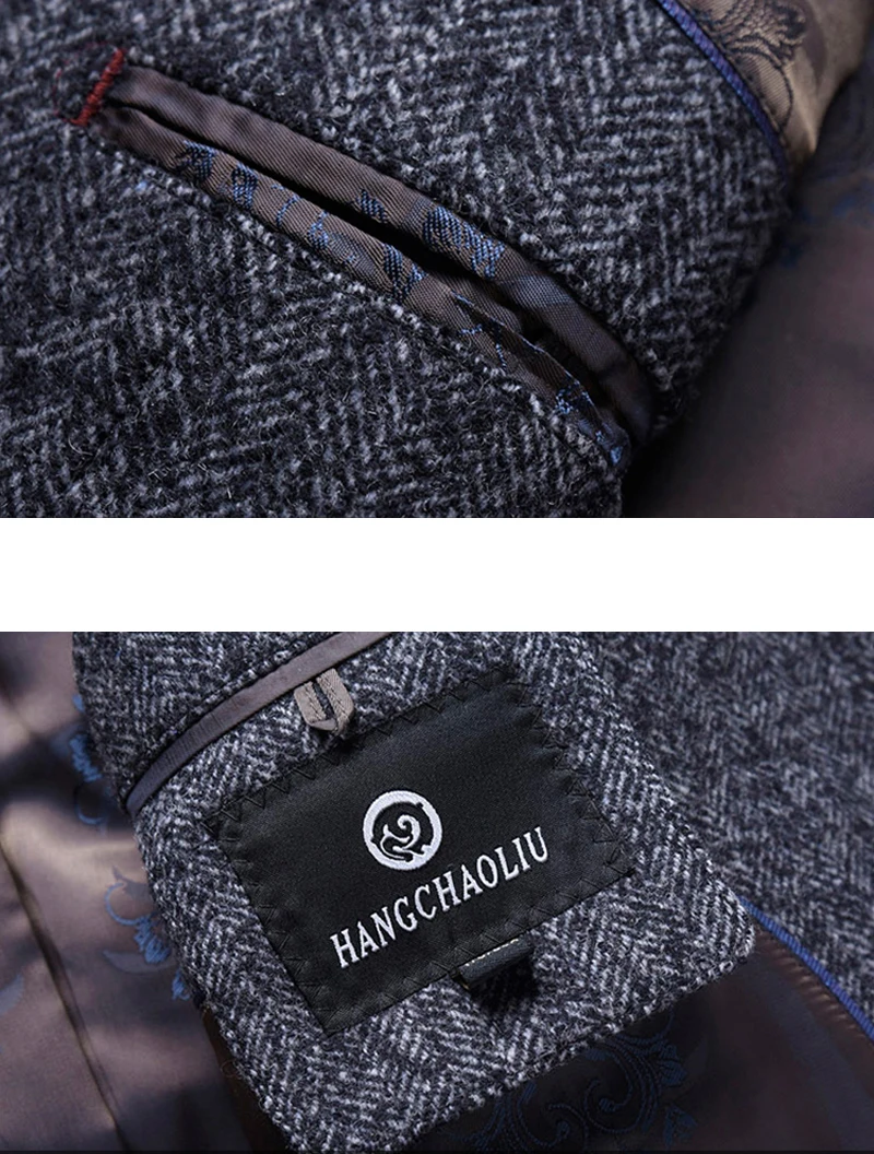 2018 новое зимнее стильное платье модное тонкое мужское шерстяное пальто с