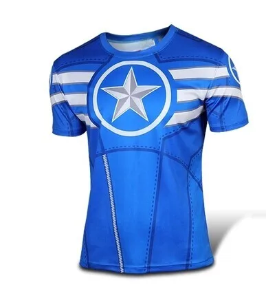 2017 велоспорт майки 2016 мартин новый летний отдых Хью тело Футболку (мстители 2) O hero