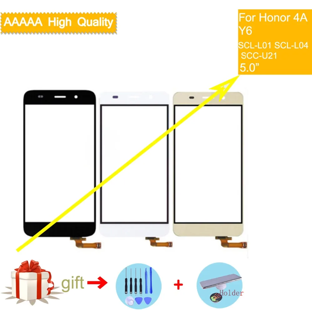 Felfial для Huawei Y6 Honor 4A SCL-L01 SCL-L04 SCC-U21 сенсорного экрана Сенсор планшета Стекло