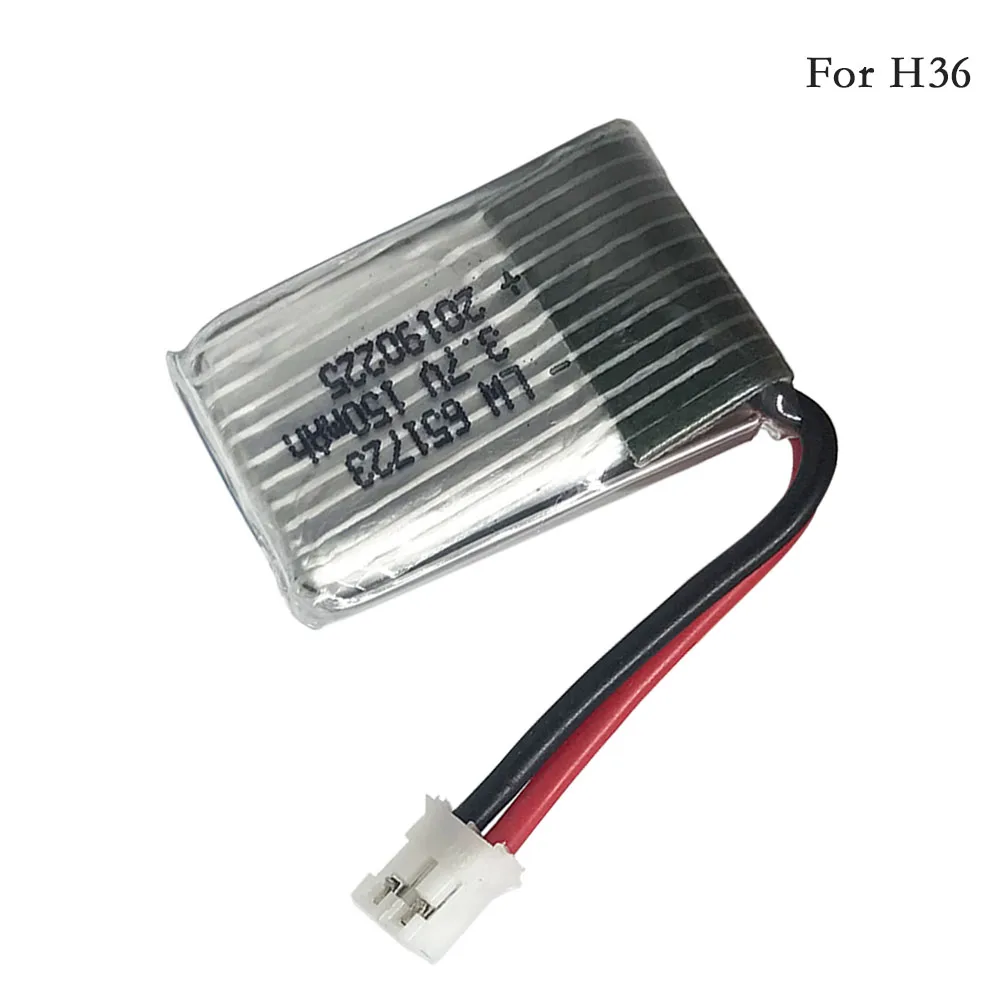 Фото 3,7 В 150 мАч 30C для H36 F36 Eachine E010 E010C E011 E013 NH010 батарея Радиоуправляемый квадрокоптер запасные части 150 мАч 3,7 В 150 LIPO батарея №5