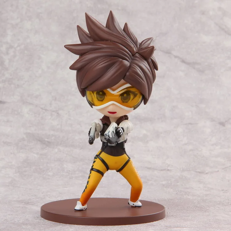 

12cm Game OW Character Mercy Tracer Widowmaker 5" PVC Toy Figure