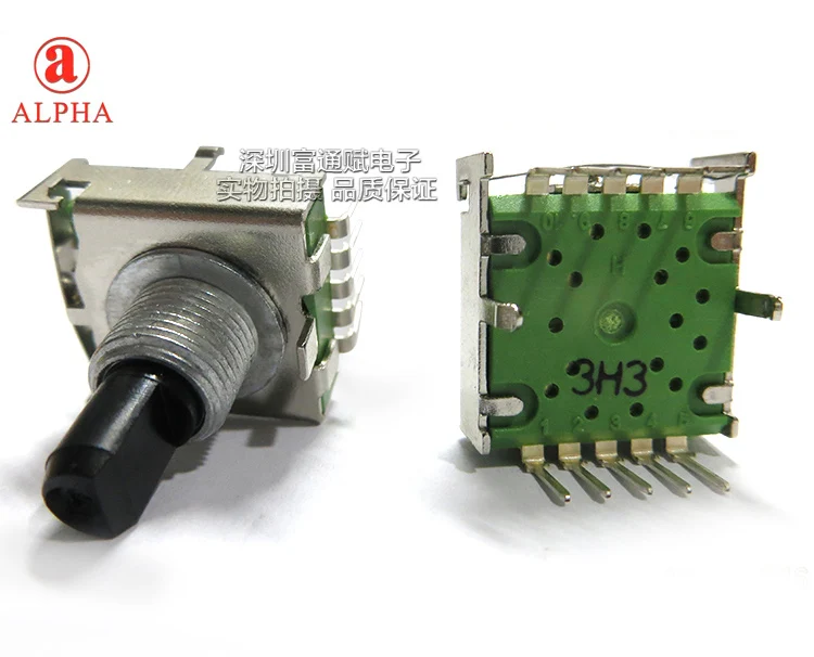 [VK] Taiwan ALPHA band switch SR1712F SR1712F-0103-15F rotary 3 gears 15mm half axis | Обустройство дома