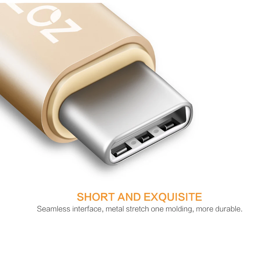 PZOZ Usb 3,1 type C штекер для Micro USB Женский Синхронизация зарядки type-c адаптер USB C для Micro адаптер для samsung huawei mate 10