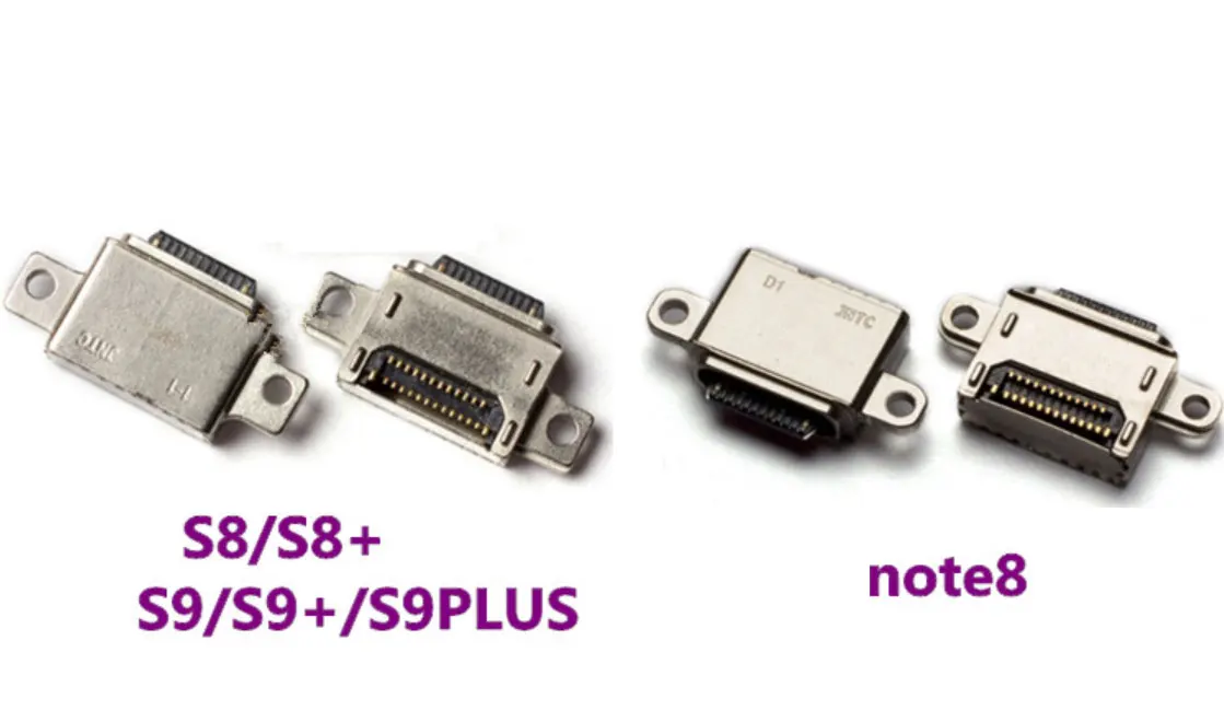 Новый разъем USB для зарядки док-станции Samsung S8 + Plus S9 Note 8 | Мобильные телефоны и