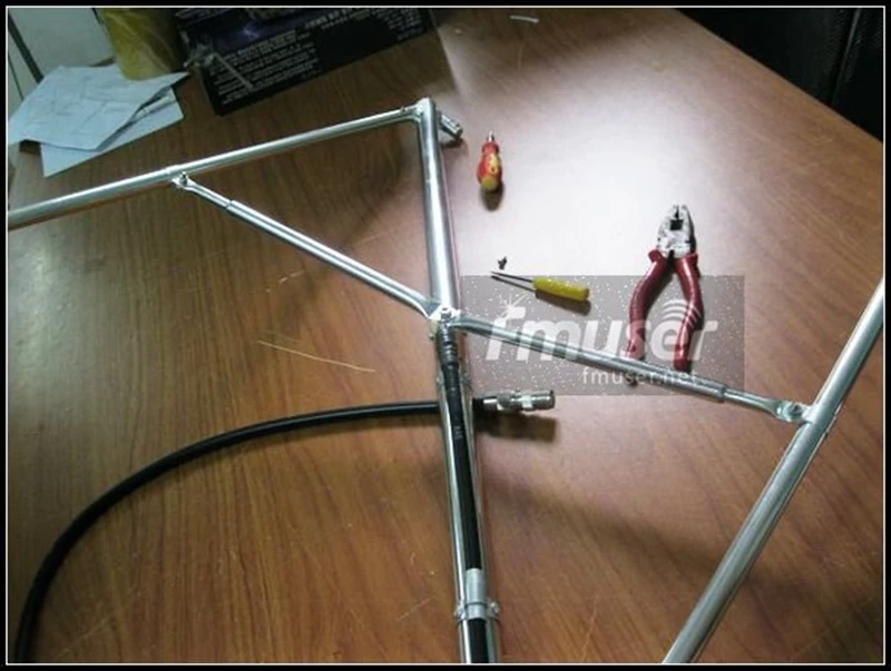 FMUSER круговая эллиптическая поляризованная антенна CP100 FM оптовая продажа + 35 м 1/2