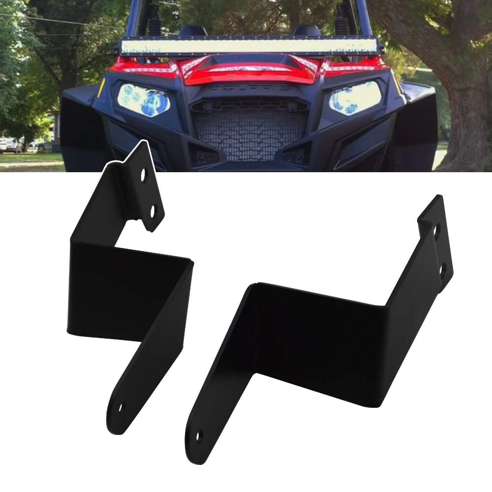 

50 inch Curved LED Light Bar Over Hood Mount Brackets Fit POLARIS 2013-2017 Ranger 1000 900 and 2015-2017 Ranger 570 Full size