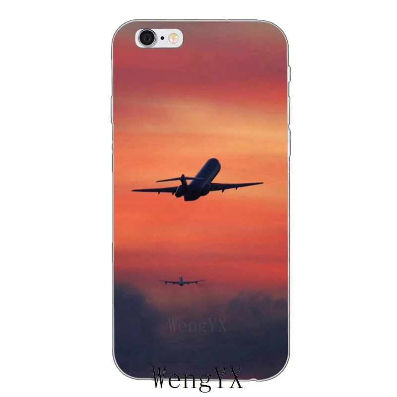 Ультратонкий Мягкий чехол из ТПУ для samsung Galaxy J1 J2 J3 J5 J7 A3 A5 A7 - Цвет: airplane-Clouds-A-04