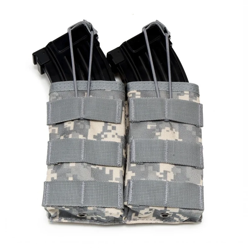 CQC Molle система 1000D нейлон двойной открытый Топ M4 подсумок для подсумок страйкбол тактический АК AR M4 AR15 винтовка пистолет маг мешок