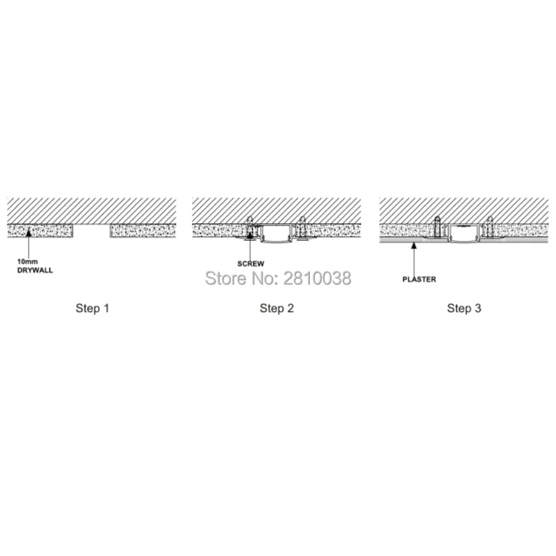 15 х2 м наборы/Партия новое поступление светодиодный алюминиевый профильный канал