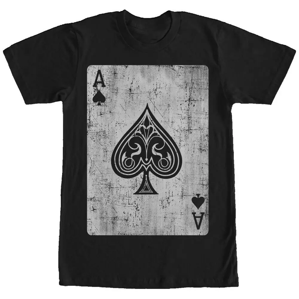Потерянные боги Проблемные туз пик мужские Графические футболки Shirt2019 модный