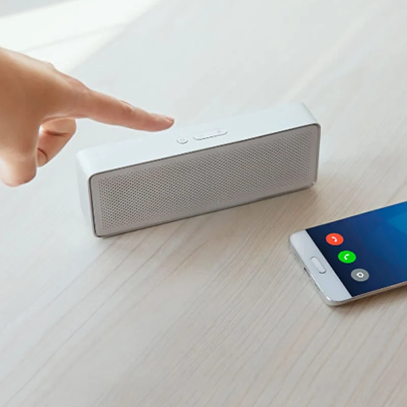 Xiaomi квадратная коробка 2nd Bluetooth 4.2 Динамик Портативный двухканальный звонки Hands-Free