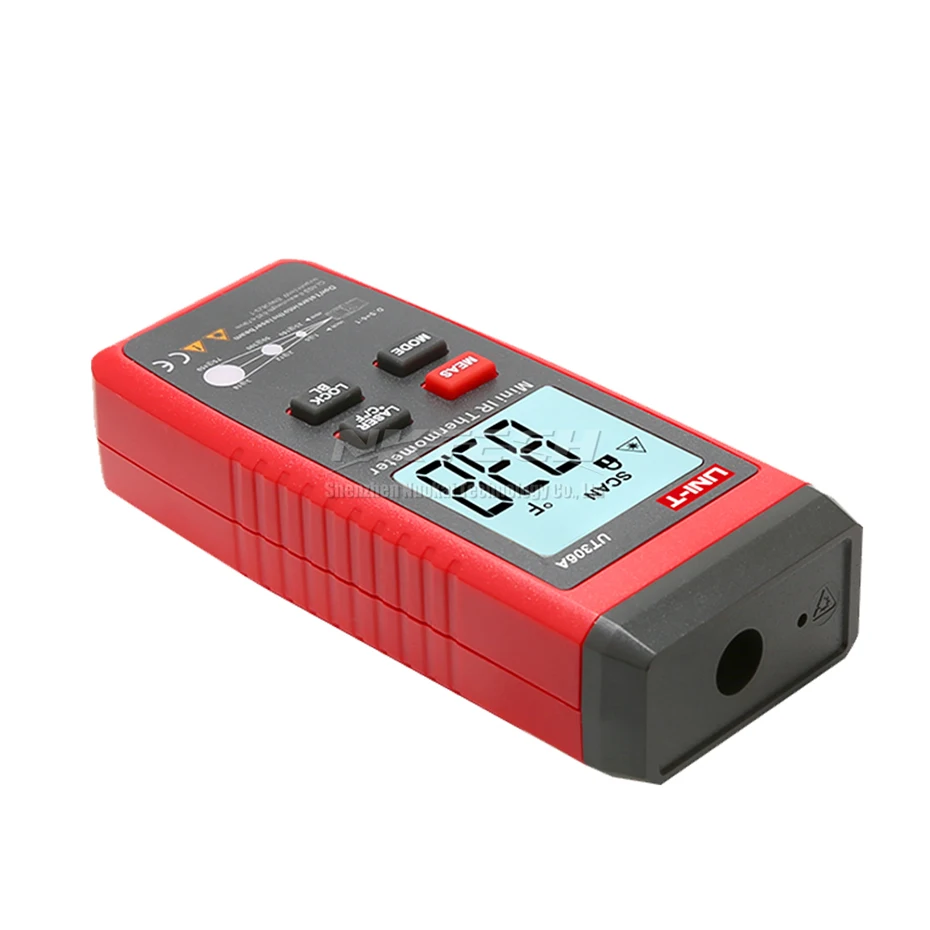 UNI-T UT306A мини ЖК-дисплей инфракрасный термометр-35 ~ 300C/- Большой размерный ряд (31-572F