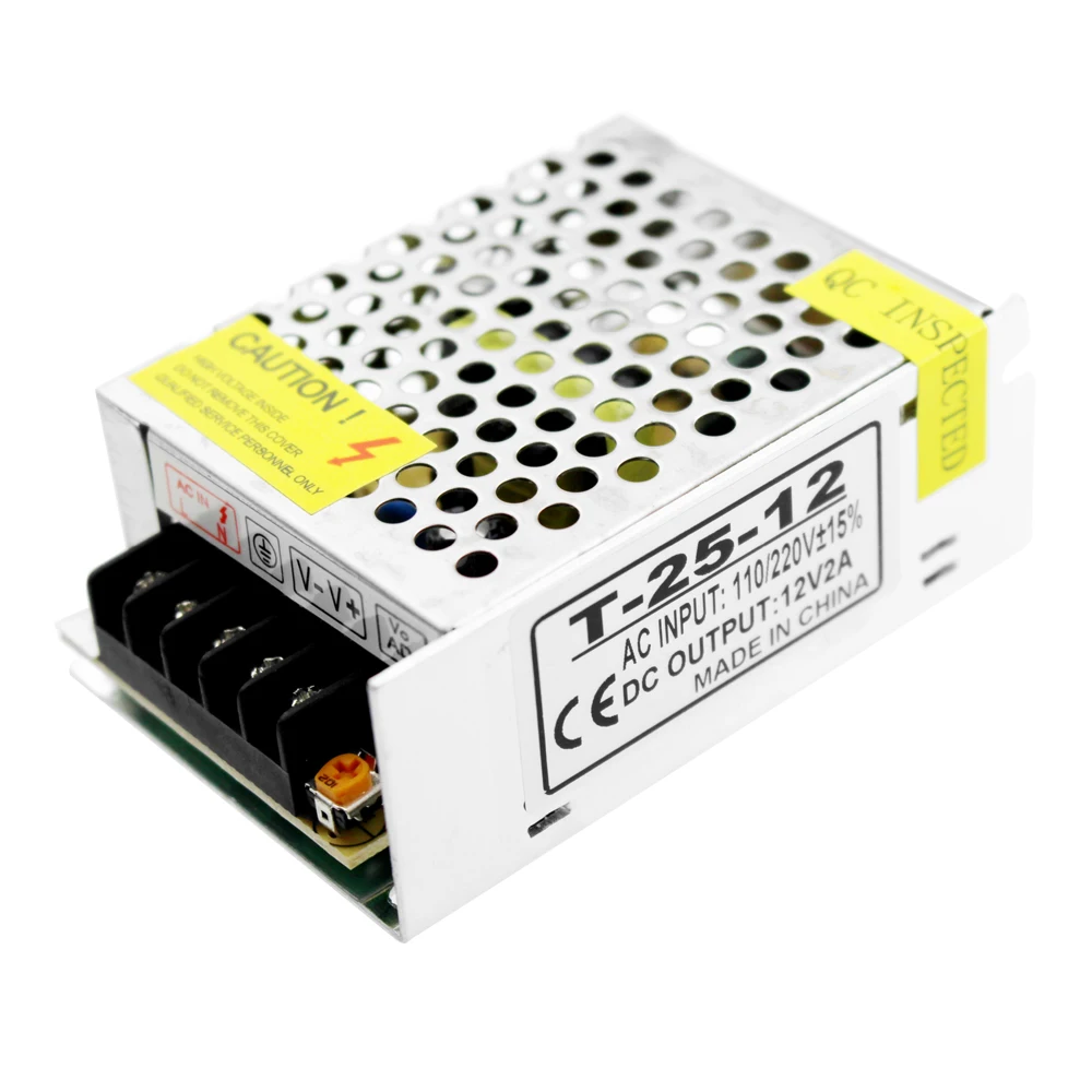 Переключение Питание 12 В 2a 24 Вт импульсный источник питания 12 v AC-DC 220 В до 12 В Питание трансформатор источник Питание 12 v блок