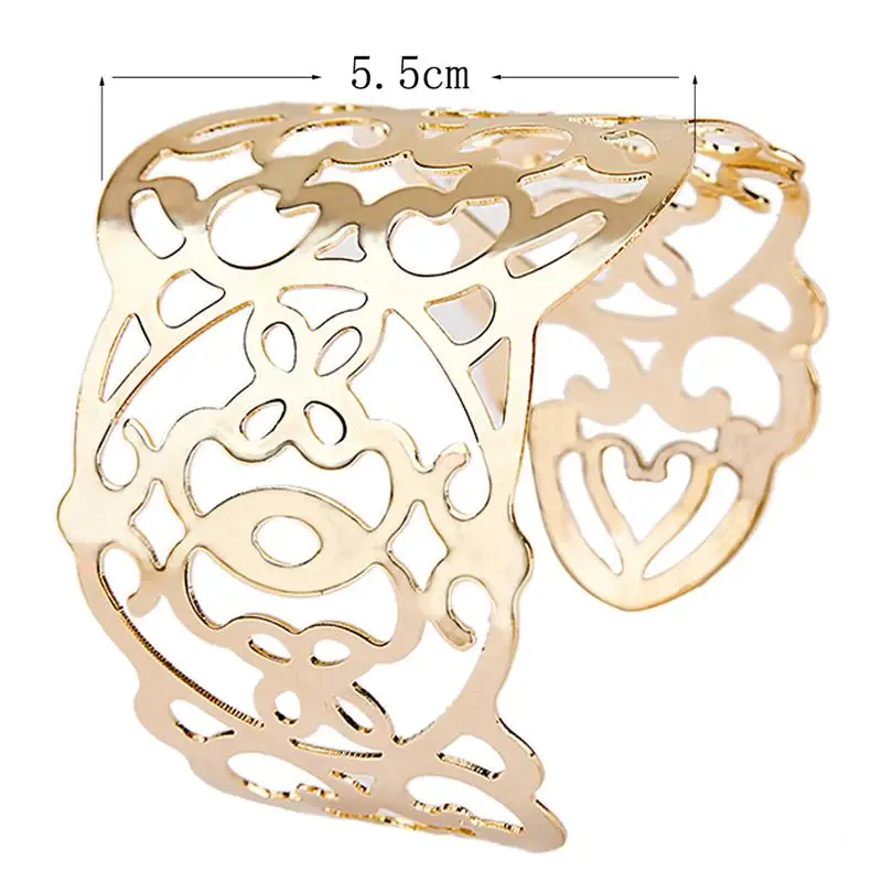 Новые роскошные модные женские браслеты из сплава широкие амулеты амулет