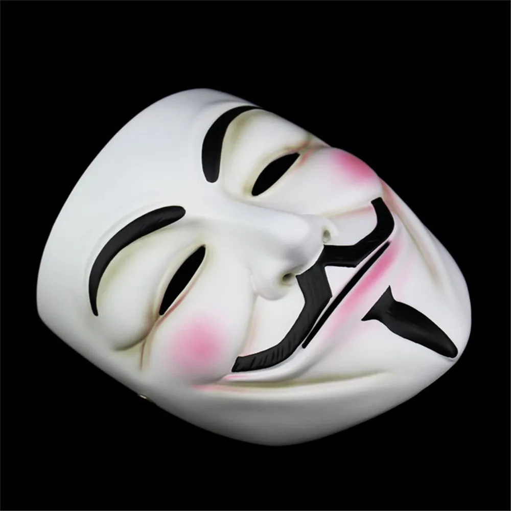 Практичные приколы маски для взрослых Хэллоуина V Vendetta вечерние маска