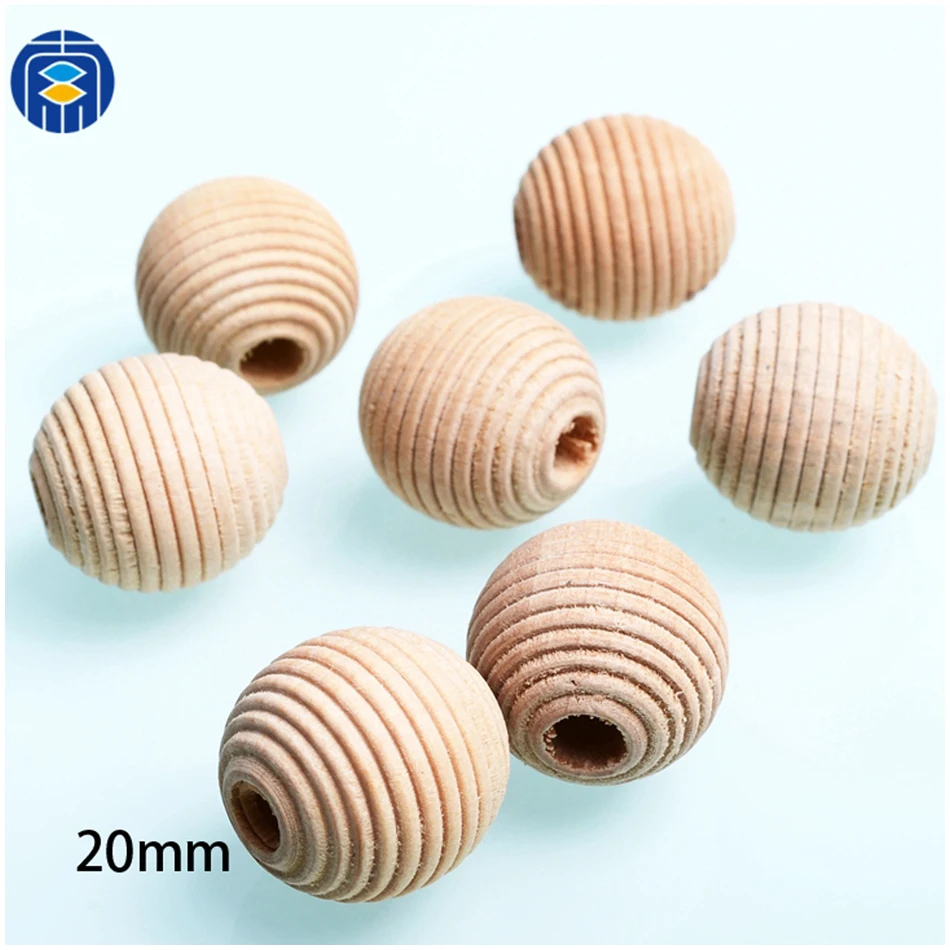 

Круглый улей деревянный бисер 20 мм без лака DIY бусы ожерелье браслет Изготовление ювелирных изделий