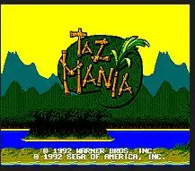 Таз Мания 16 бит MD карточная игра для Sega игры SEGA Mega Drive Genesis | Электроника
