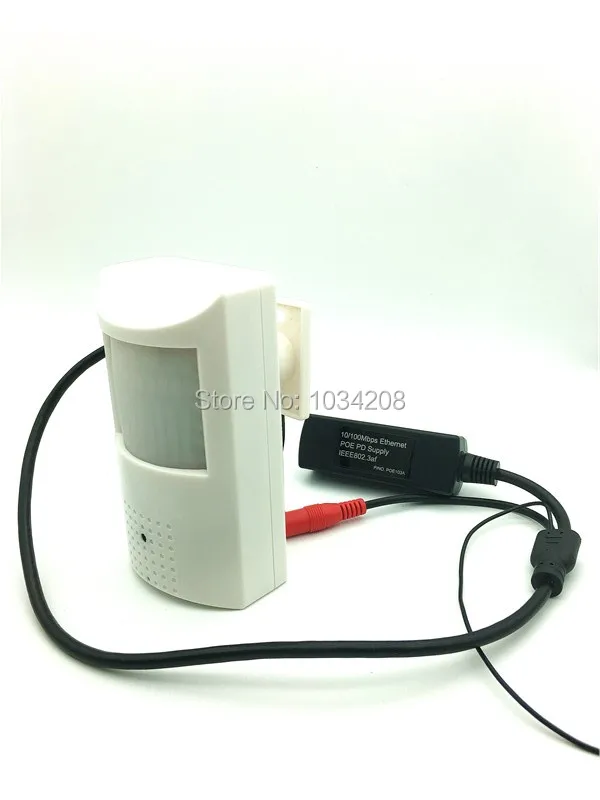 Ip камера видеонаблюдения с ИК датчиком движения 1080 нм и нм|pinhole poe|ir poeip camera poe |
