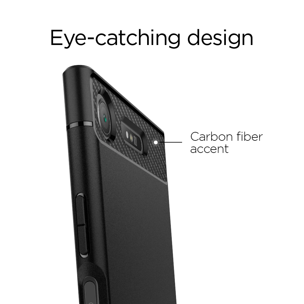 100% Original Rugged Armor Case for Sony Xperia XZ1 Phone Cases Black G11CS22411 |