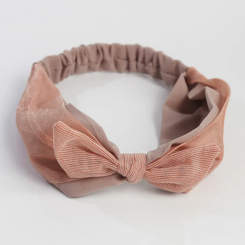 2018 Fashion Women Turban Bow Twist Knot Head Wrap Headband Twisted Knotted Hair Band |