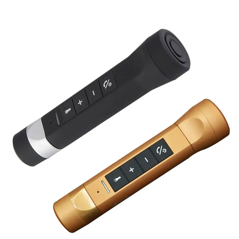 Ультра яркий светодиодный фонарик беспроводной динамик Bluetooth и портативный