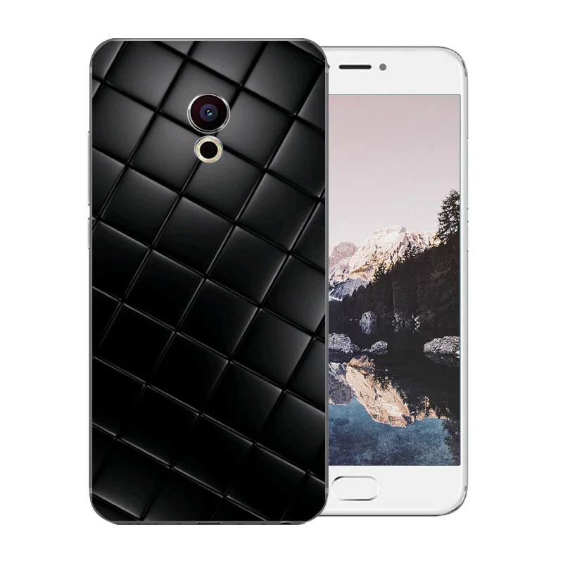 5 2 дюйма для Meizu Pro 6/MX6 тонкая мягкая ТПУ Защита задней крышки 6s силиконовый чехол
