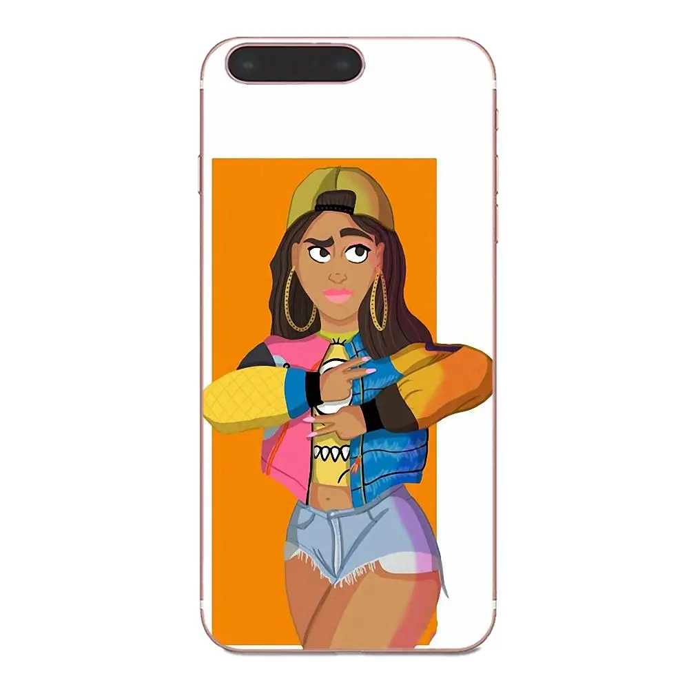Мягкие сумки из ТПУ чехлы Веселые девушки Cardi B для Huawei Mate 7 8 9 10 20 P8 P9 P10 P20 P30 Lite Plus Pro