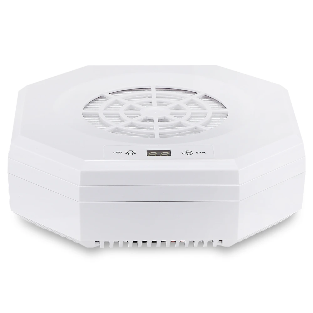 60 Вт пылесборник для ногтей всасывающий очиститель маникюрная машина выдвижной