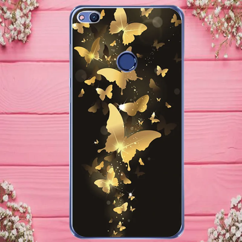 MPCQC TPU Phone Case for huawei Honor 9 Lite 7A 6C Pro 7C case Y6 2018 Y5 Prime p smart p8 P20 Floral Cover |