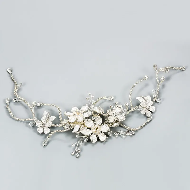 Fashion Rhinestone Wedding Headband Tiara Bridal Hair Accessories Handmade Women Piece | Украшения и аксессуары