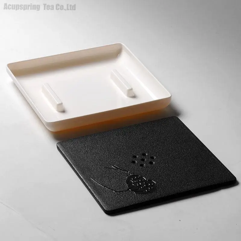 Портативный дорожный Меламиновый чайный поднос хранение воды чай ble/Plate