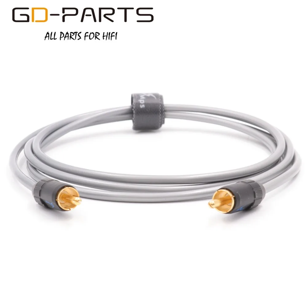 MPS X 7 5N 99.9997% OCC RCA кабель папа коаксиальный провод линия для Hifi аудио видео