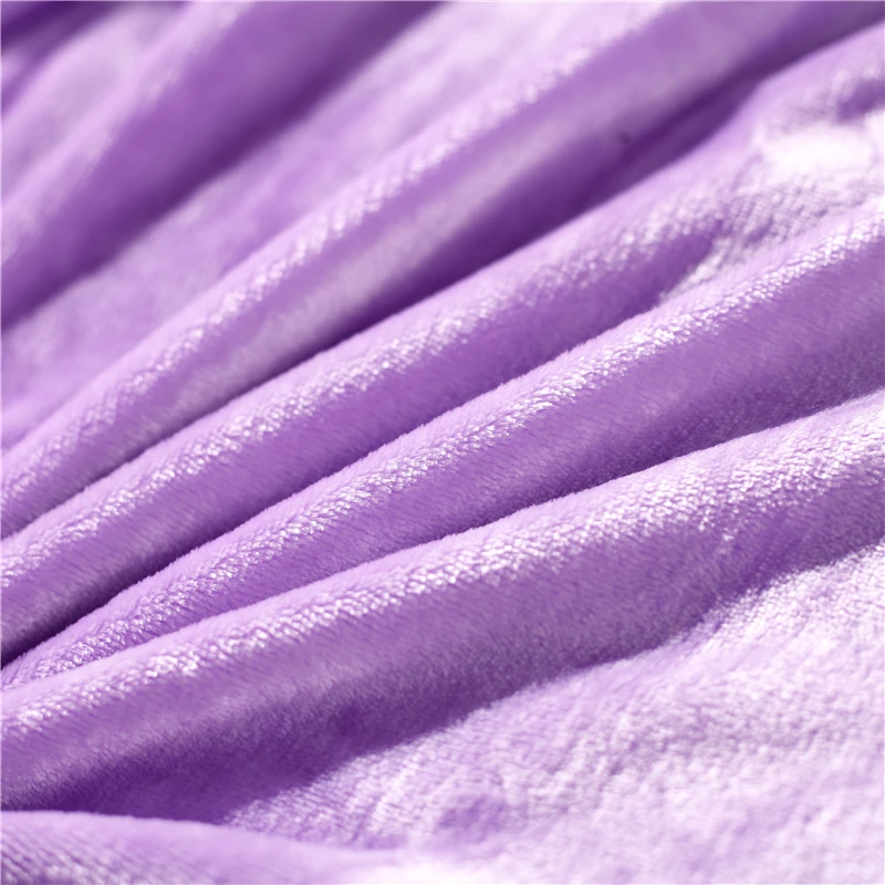 Маленькие монстры Пледы 100% полиэстер флис Одеяла для Обувь мальчиков фиолетовый