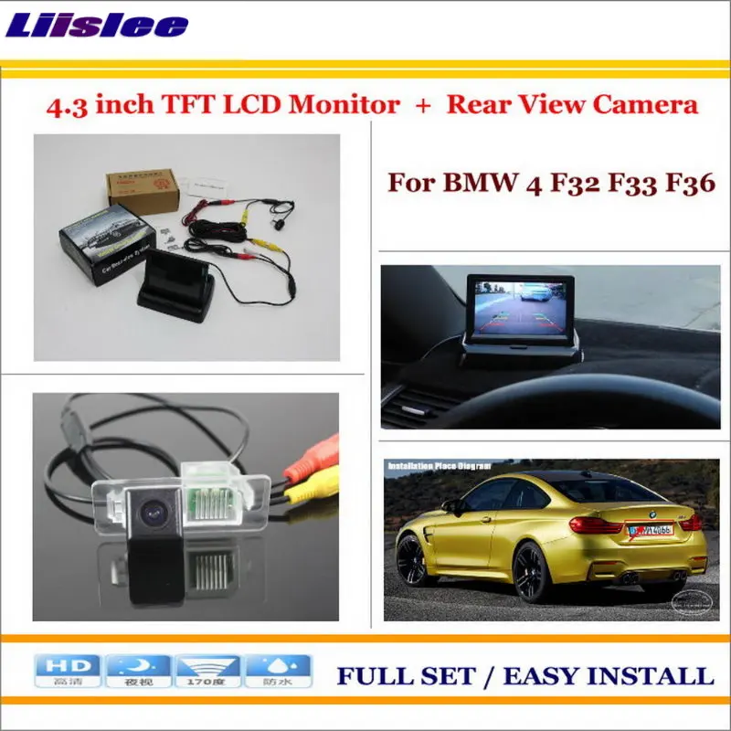 

Auto Camera For BMW 4 F32 F33 F36 Auto Rear View Camera Back Up 4.3" LCD Monitor Parking Assistance System