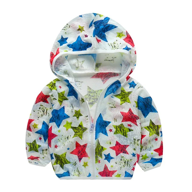 Детские Солнцезащитные корейские пальто для мальчиков и девочек весна-лето |