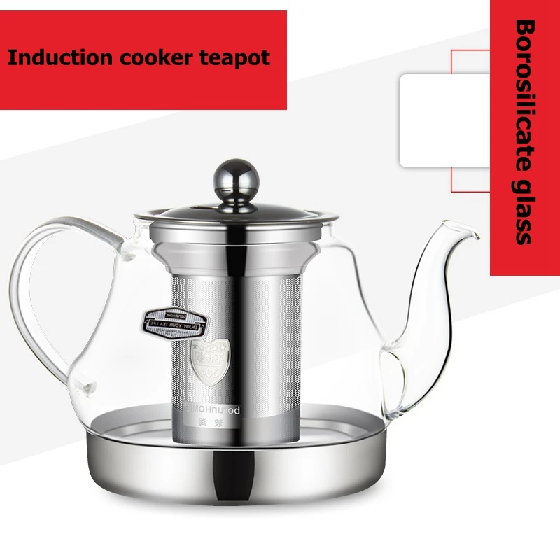 

Термостойкий стеклянный чайник, электромагнитная печь, многофункциональный чайник для индукционной плиты