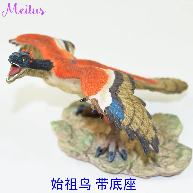 Jurassic новая модель моделирования Produ игрушки модели racheopteryx Dragon Детская