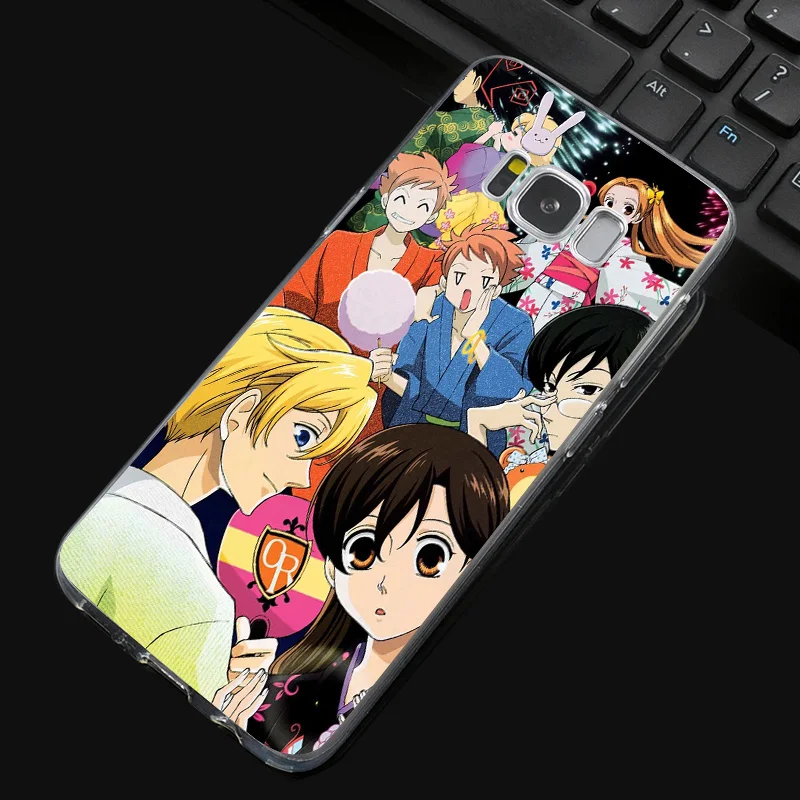 Мягкий силиконовый чехол DREAMFOX N165 Ouran High School из ТПУ для samsung Galaxy Note S 3 4 5 6 7 8 9 Edge Plus Grand