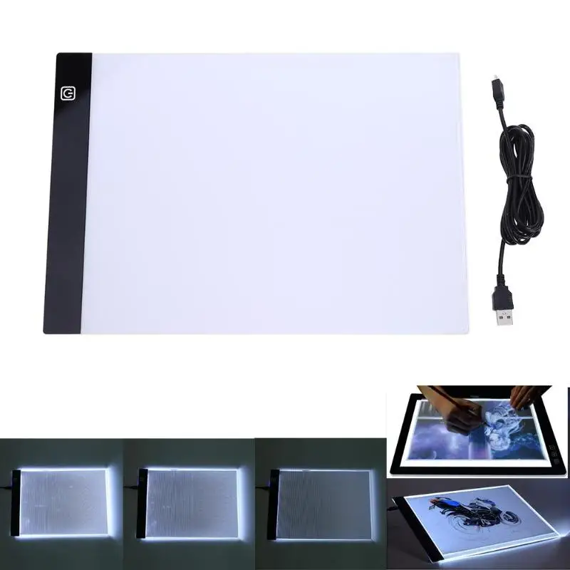 

A4 LED Diamond Painting Lightpad Tablet Ultrathin 3.5mm Pad Apply to EU/UK/AU/US/USB Plug Embroidery la casa de papel serie