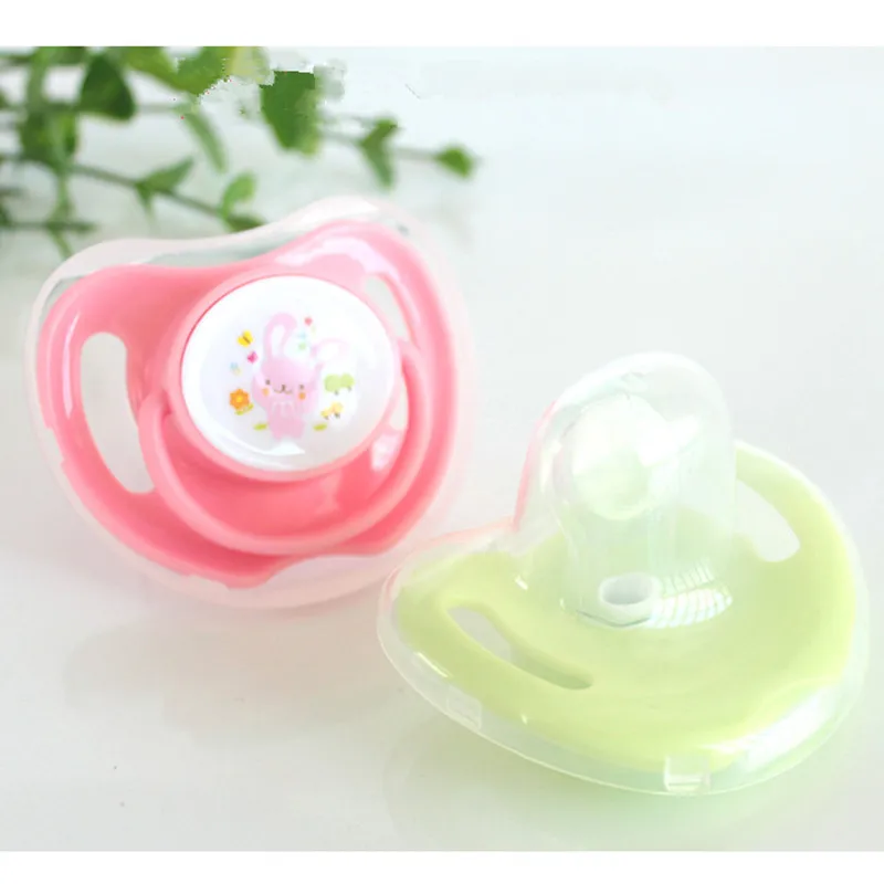 2 шт. Силиконовая пустышка для мам Детская силиконовая соска с животными милые
