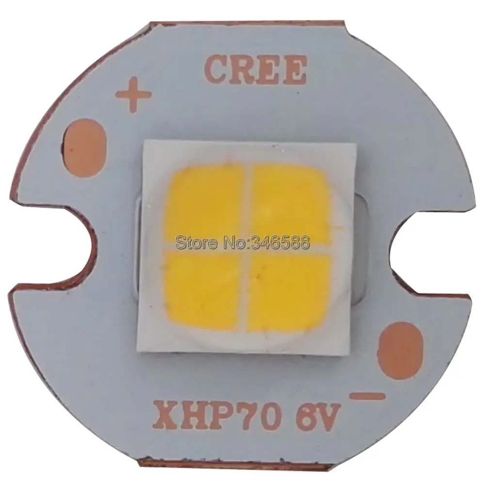СВЕТОДИОД Cree XHP70 холодный белый нейтральный теплый высокомощный эмиттер диод 6 в