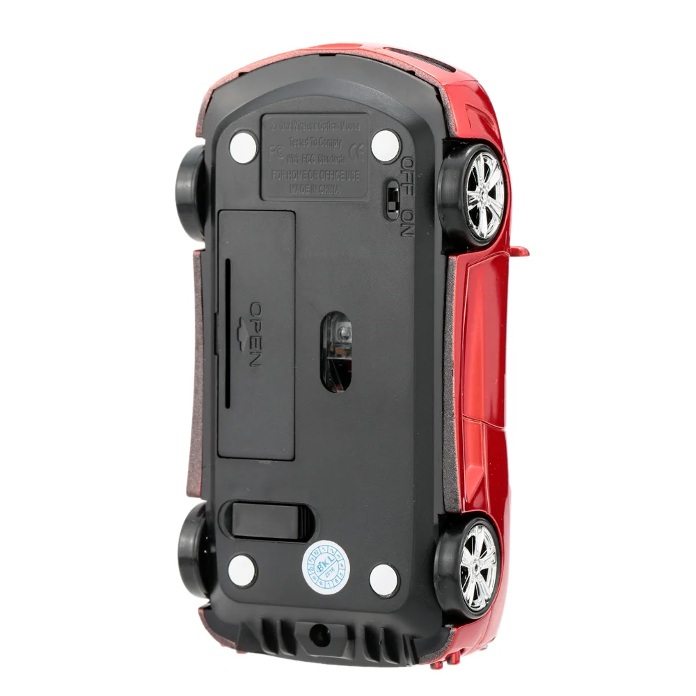 2 4 GHz беспроводная мышь компьютерная гоночная Автомобильная оптическая USB