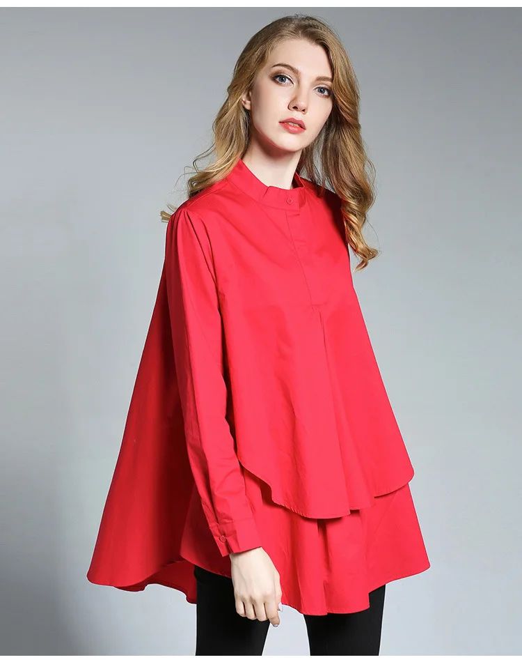 Женская блузка длинная ассиметричная черного белого цветов большого размера 2019 |