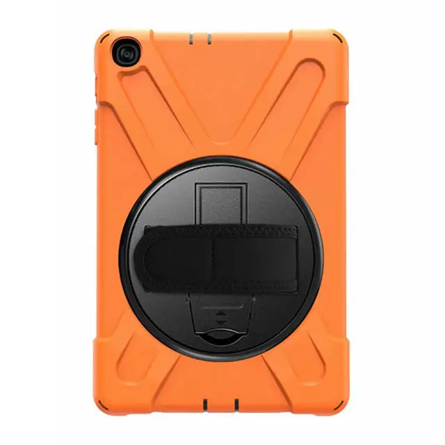 orange IBuyiWin сверхмощный вращающийся чехол для samsung Galaxy Tab A 10,1 SM-T510/T515 10," чехол для планшета с ремешком - Цвет: orange