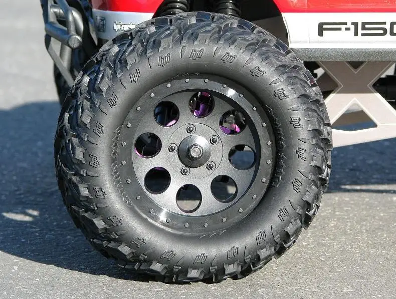 2pcs гонки по оси Monster Truck колеса/обода и шины 1/8 весы для ThunderTiger ARRMA Outcast MT E PLUS hobao HPI