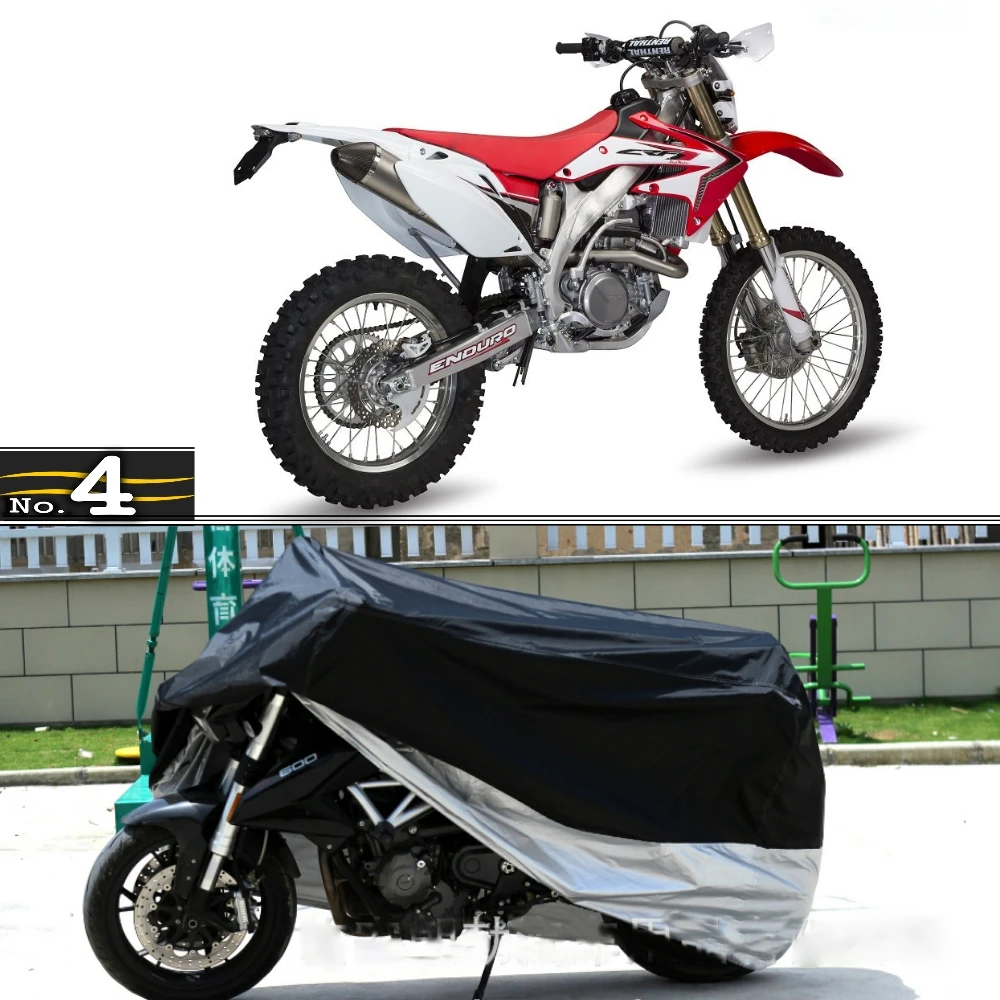 Чехол для мотоцикла Honda CRF X водонепроницаемый UV / Sun/Dust/чехол защиты от дождя