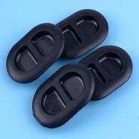 4pcs black oval shaped floor pan plugs drain hole cover 68194821aa fit for jeep wrangler jk jl