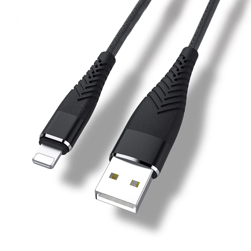 1 м 2 3 usb кабель для передачи данных Быстрая зарядка iPhone 6 S 7 8 Plus 5 5S 5C SE X XR XS Max